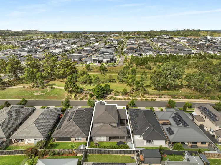 Second view of Homely house listing, 55 Amberley Street, Gledswood Hills NSW 2557