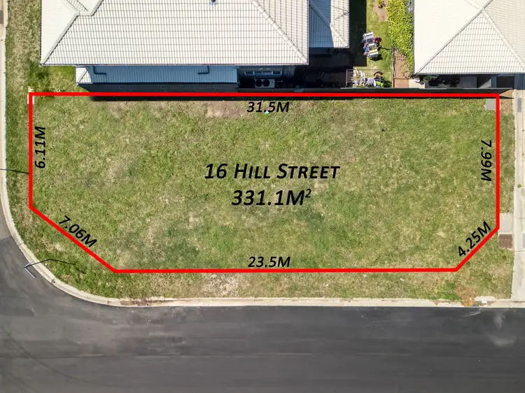 Main view of Homely land listing, 16 Hill Street(Tallawong), Schofields NSW 2762
