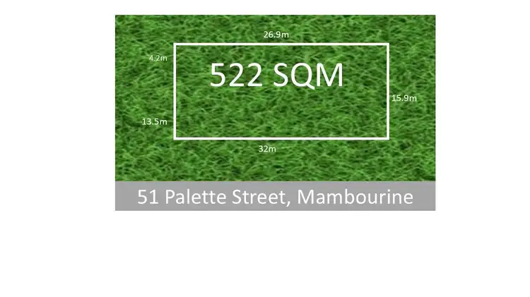 Main view of Homely land listing, 51 Palette Street, Mambourin VIC 3024
