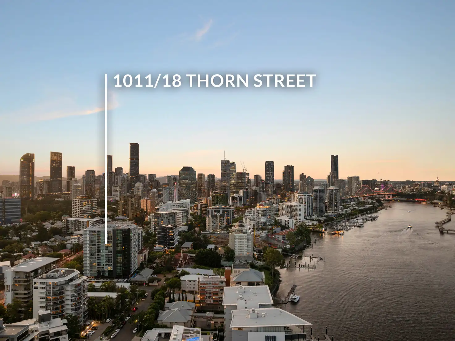 Main view of Homely unit listing, 1011/18 Thorn Street, Kangaroo Point QLD 4169