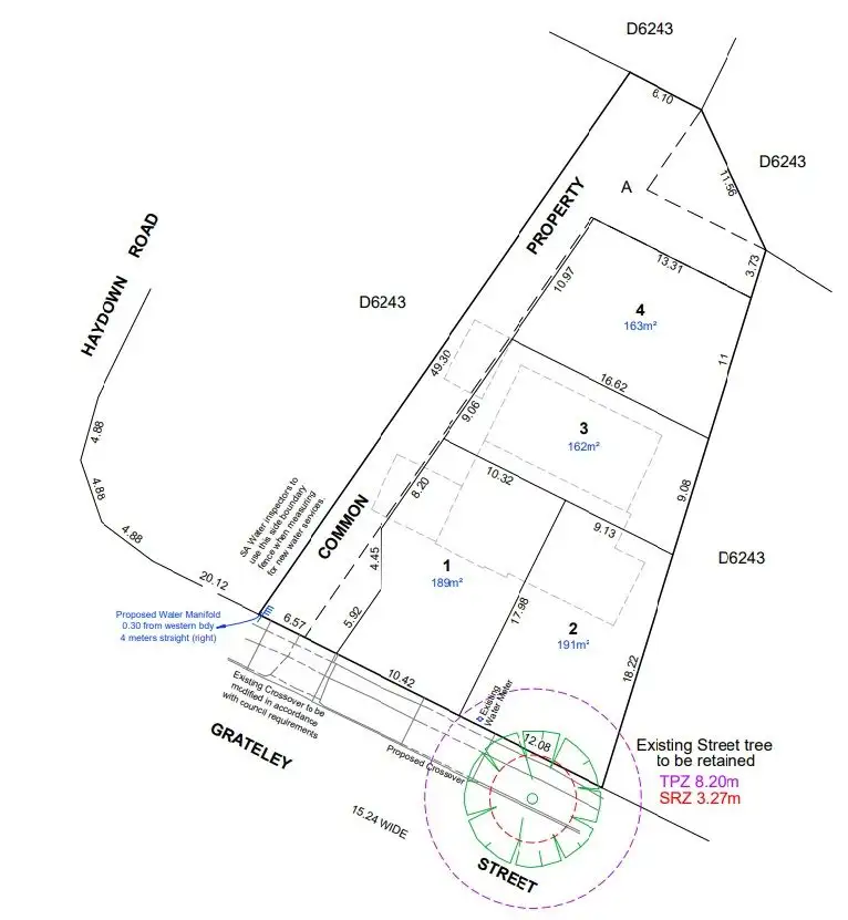 Main view of Homely land listing, Lots 1-4, 50 Grateley Street, Elizabeth Grove SA 5112