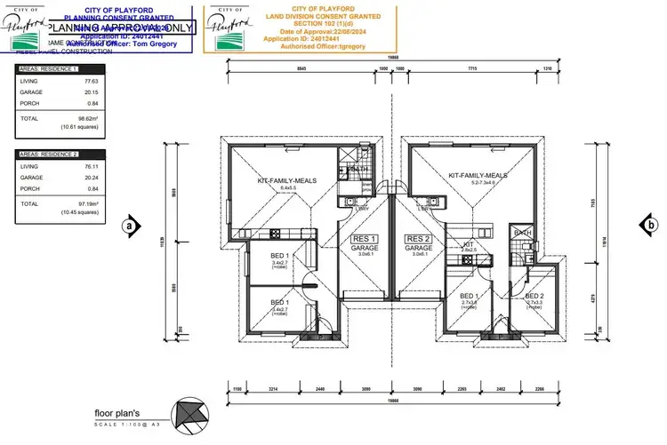 Second view of Homely land listing, Lots 1-4, 50 Grateley Street, Elizabeth Grove SA 5112