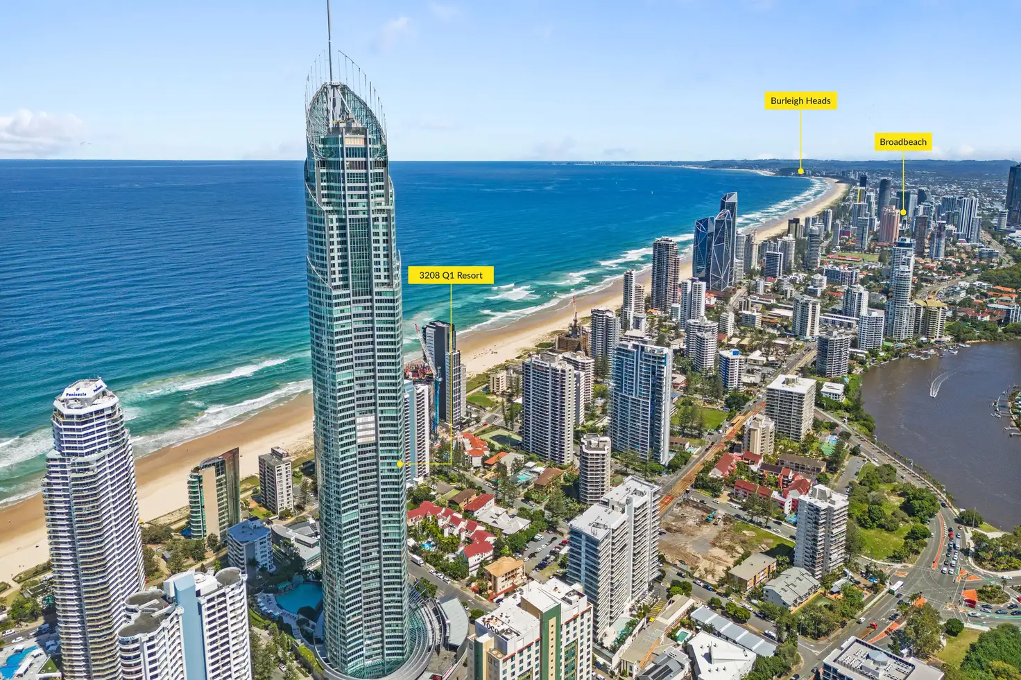 Main view of Homely apartment listing, 3208/9 Hamilton Avenue, Surfers Paradise QLD 4217
