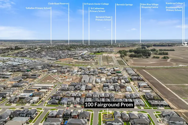 Third view of Homely land listing, 100 Fairground Promenade, Berwick VIC 3806