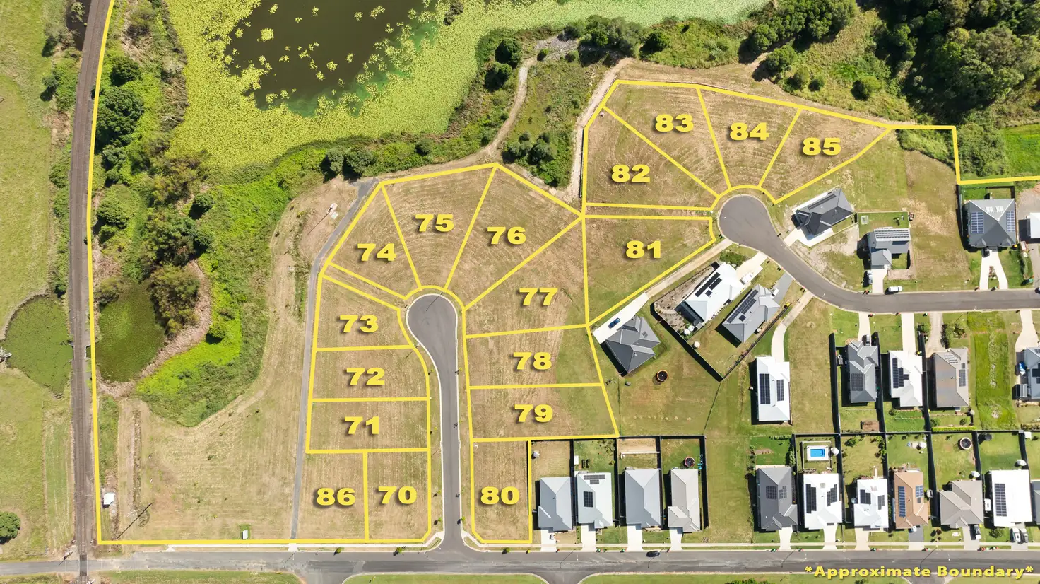 Main view of Homely land listing, 70-86 Lake View Heights Estate, Junction Hill NSW 2460