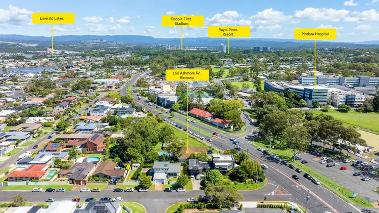 Main view of Homely house listing, 166 Ashmore Road, Bundall QLD 4217