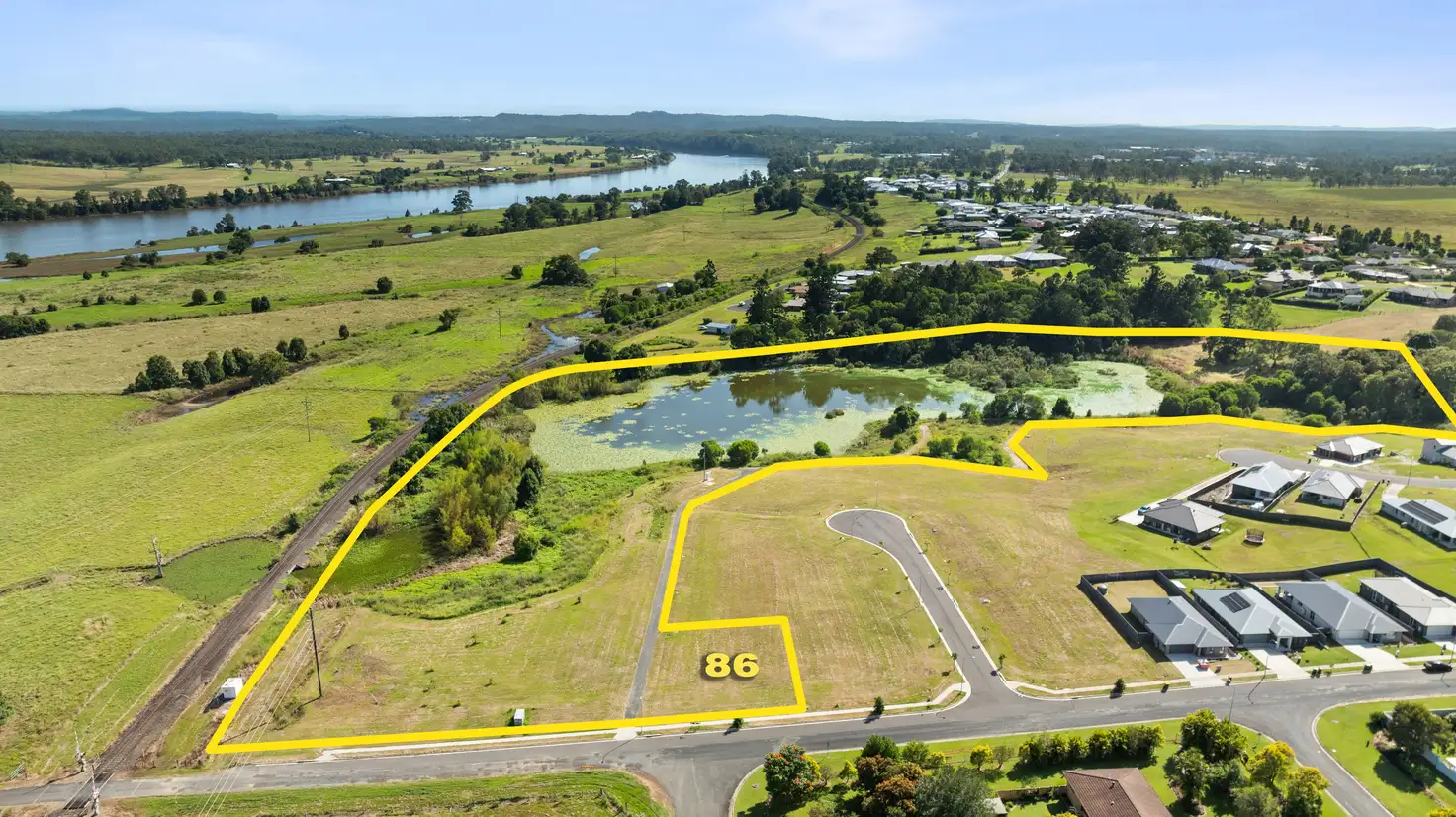 Main view of Homely land listing, LOT 86, 70-86 Lake view Heights Estates, Junction Hill NSW 2460