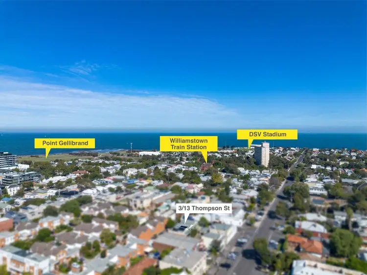 Main view of Homely townhouse listing, 3/13-15 Thompson Street, Williamstown VIC 3016