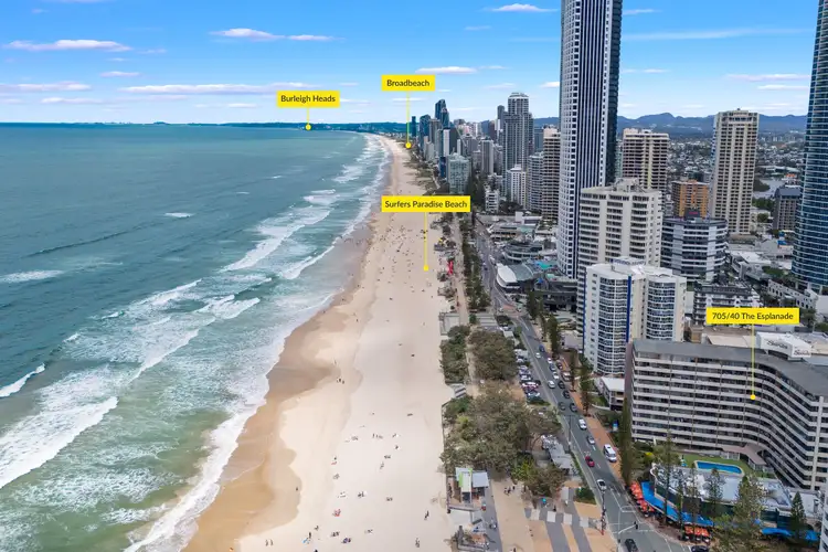 Main view of Homely apartment listing, 705/40 The Esplanade, Surfers Paradise QLD 4217