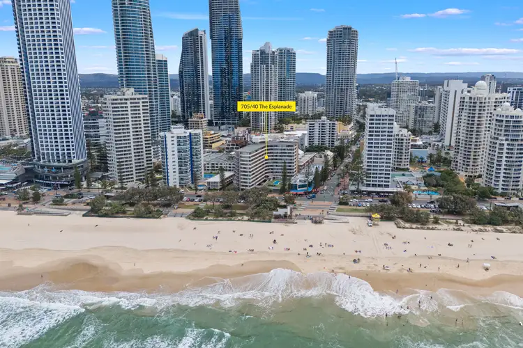 Fifth view of Homely apartment listing, 705/40 The Esplanade, Surfers Paradise QLD 4217