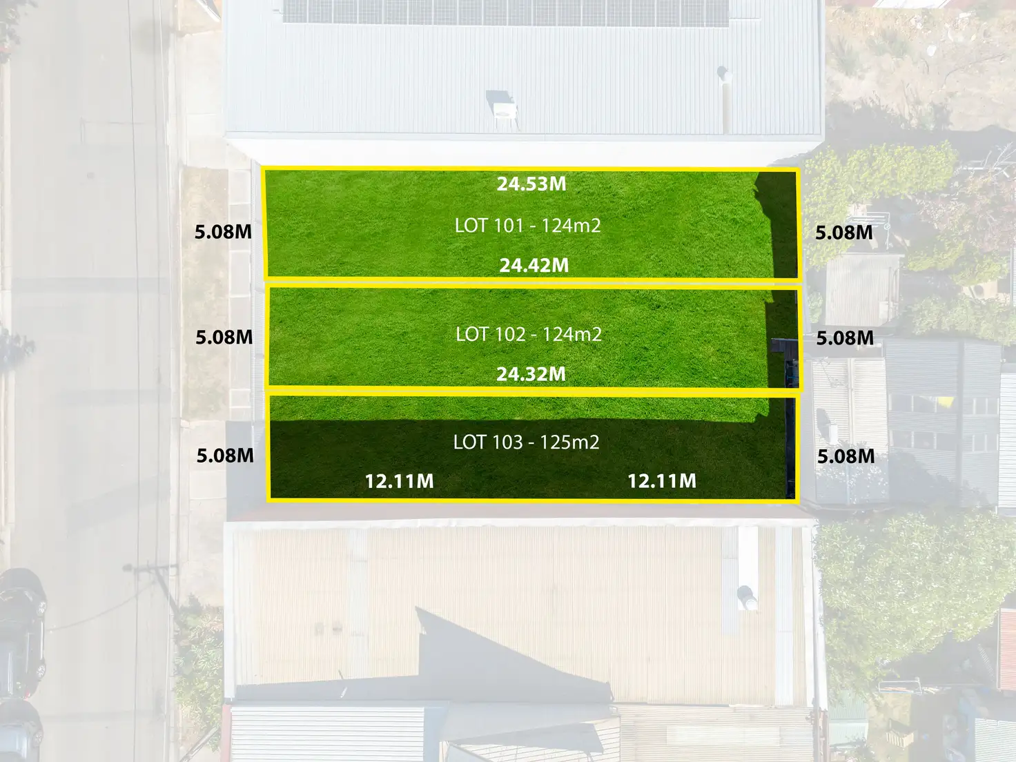 Main view of Homely land listing, 25A, 25B & 25C Liddon Place, Port Adelaide SA 5015