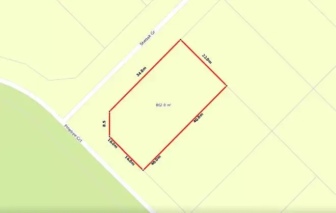 Third view of Homely land listing, LOT 308, 8 Pinetree Circuit, Jurien Bay WA 6516