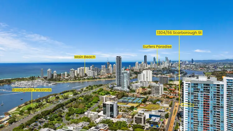 Second view of Homely apartment listing, 1304/56 Scarborough Street, Southport QLD 4215