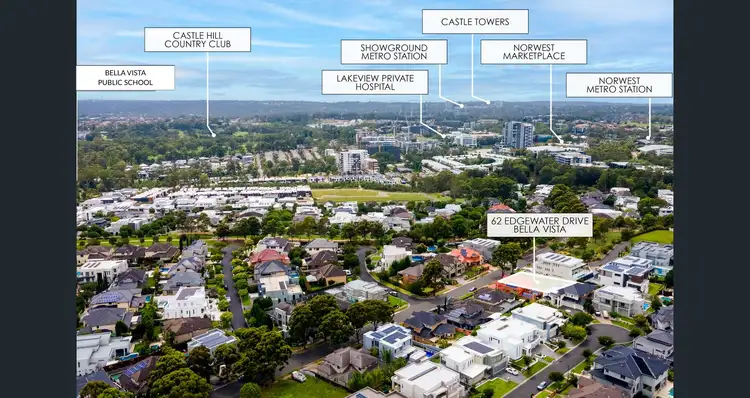 Fifth view of Homely land listing, 62 Edgewater Drive, Bella Vista NSW 2153