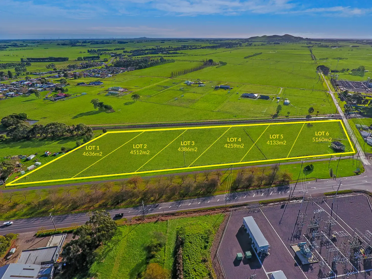 Main view of Homely land listing, LOT 1-6, 6684 Princes Highway, Terang VIC 3264