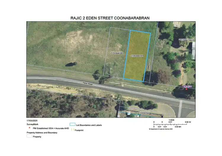 Main view of Homely land listing, LOT 2 EDEN Street, Coonabarabran NSW 2357