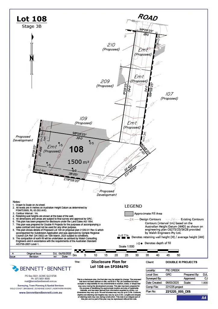 Third view of Homely land listing, Lot 108 - Stage 3B Bellagrove Estate, Southside QLD 4570