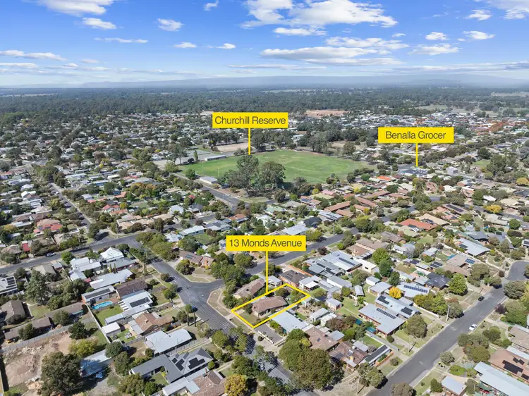 Main view of Homely house listing, 13 Monds Avenue, Benalla VIC 3672