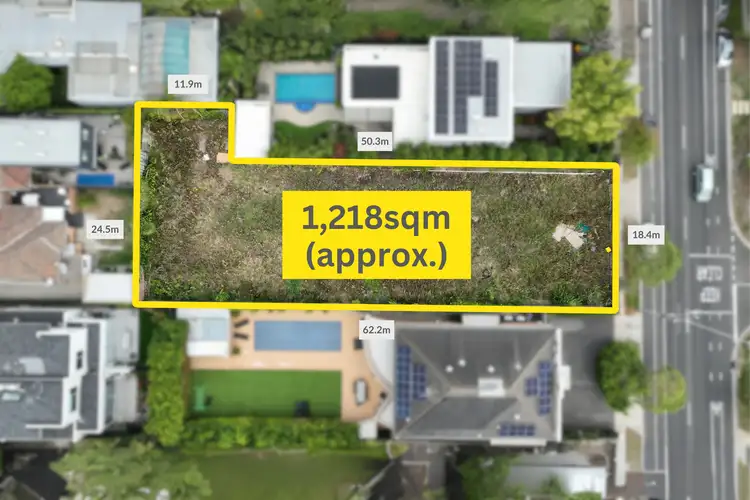 Main view of Homely land listing, 116 Kooyong Road, Caulfield North VIC 3161