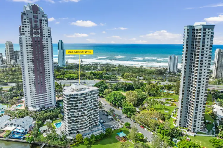 Fifth view of Homely apartment listing, 32/5 Admiralty Drive, Surfers Paradise QLD 4217