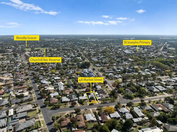 Second view of Homely house listing, 48 Market Street, Benalla VIC 3672