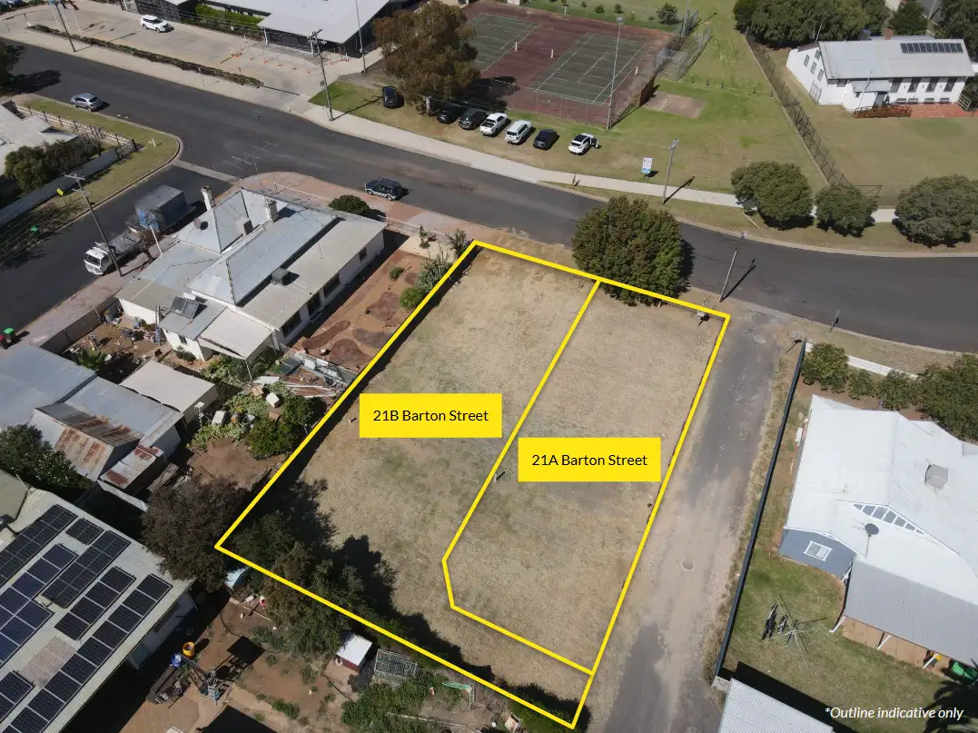 Main view of Homely land listing, 21A & 21B Barton Street, Forbes NSW 2871