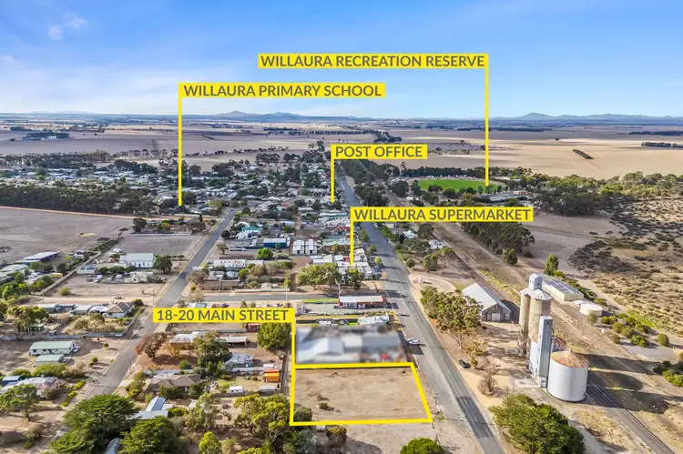 Main view of Homely land listing, 18-20 Main Street, Willaura VIC 3379