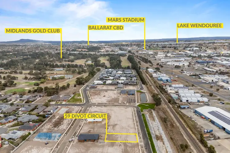Fifth view of Homely land listing, 59 Divot Circuit, Invermay Park VIC 3350