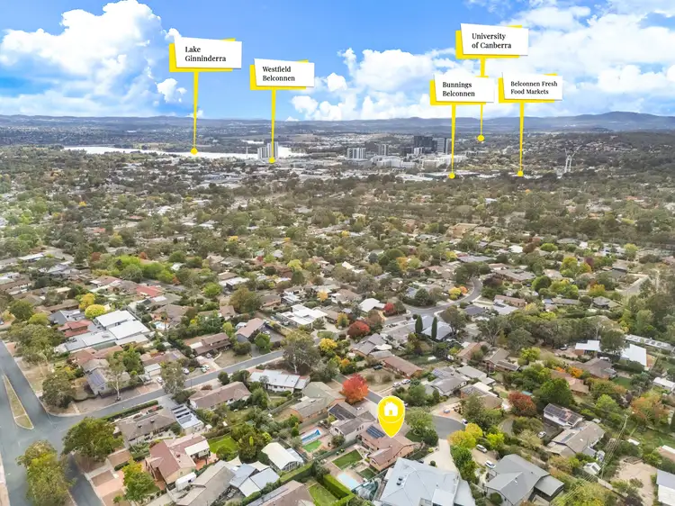 Second view of Homely house listing, 8 Webb Place, Weetangera ACT 2614