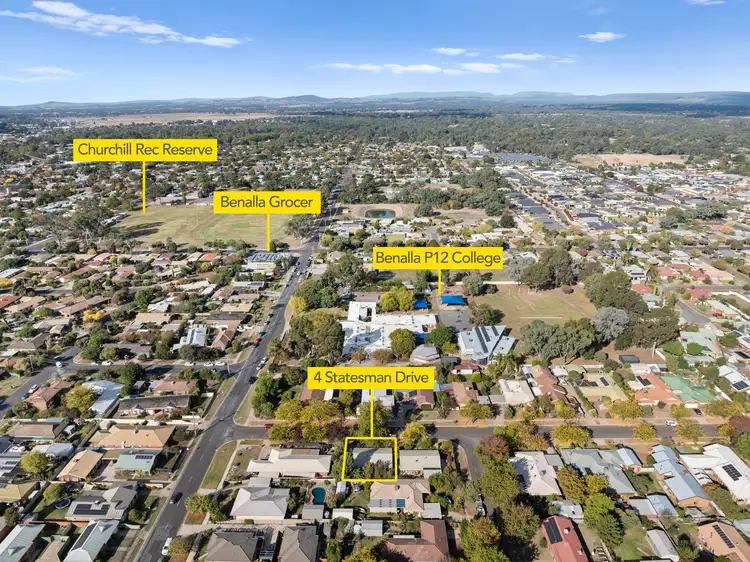 Second view of Homely house listing, 4 Statesman Drive, Benalla VIC 3672