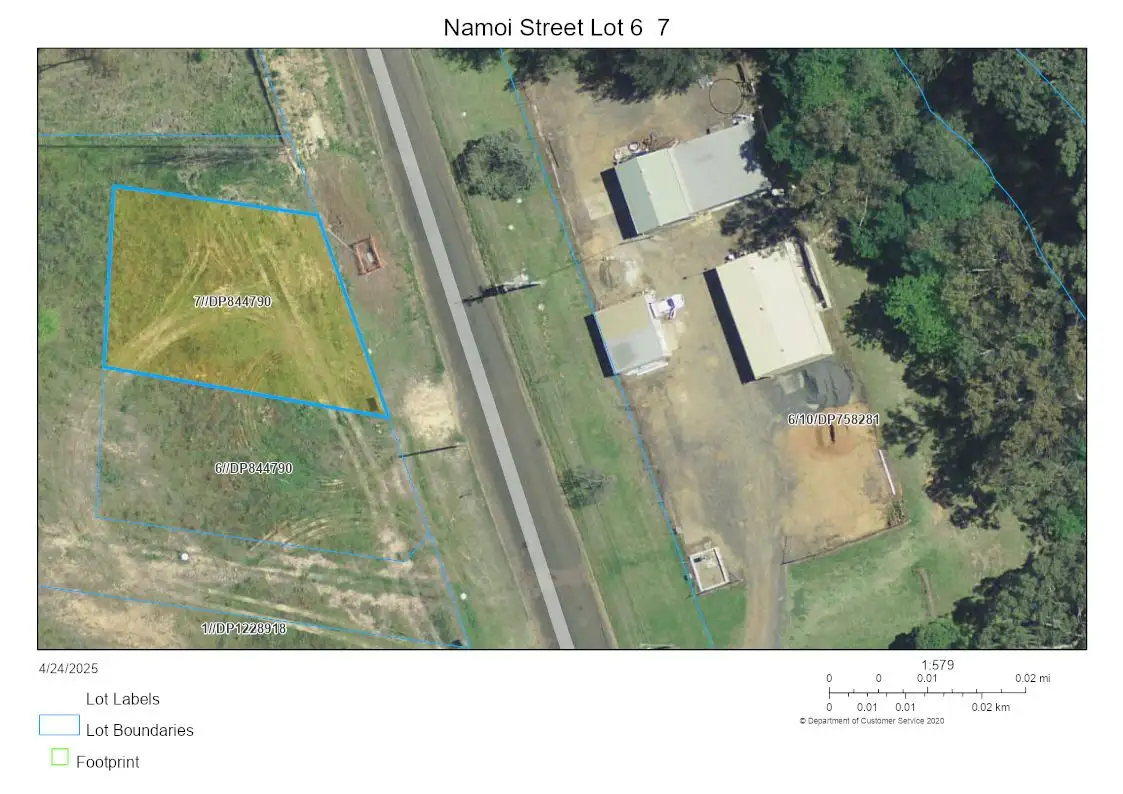 Main view of Homely land listing, LOT 7 NAMOI Street, Coonabarabran NSW 2357