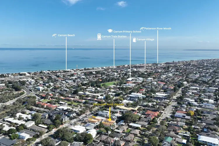 Third view of Homely townhouse listing, 2/43 Church Road, Carrum VIC 3197