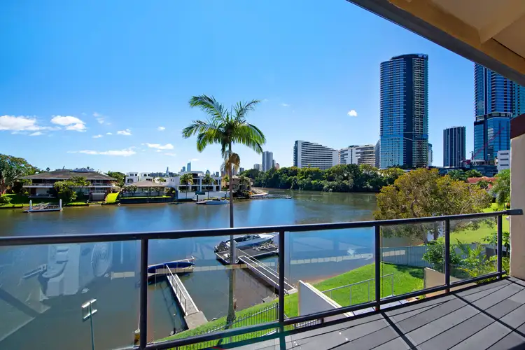 Second view of Homely townhouse listing, 2/23 Hooker Boulevard, Broadbeach Waters QLD 4218