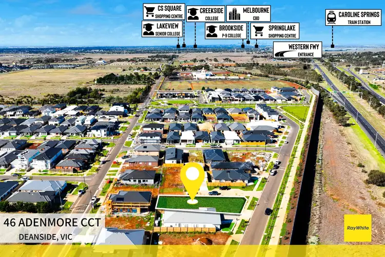 Third view of Homely land listing, 46 Adenmore Circuit, Deanside VIC 3336