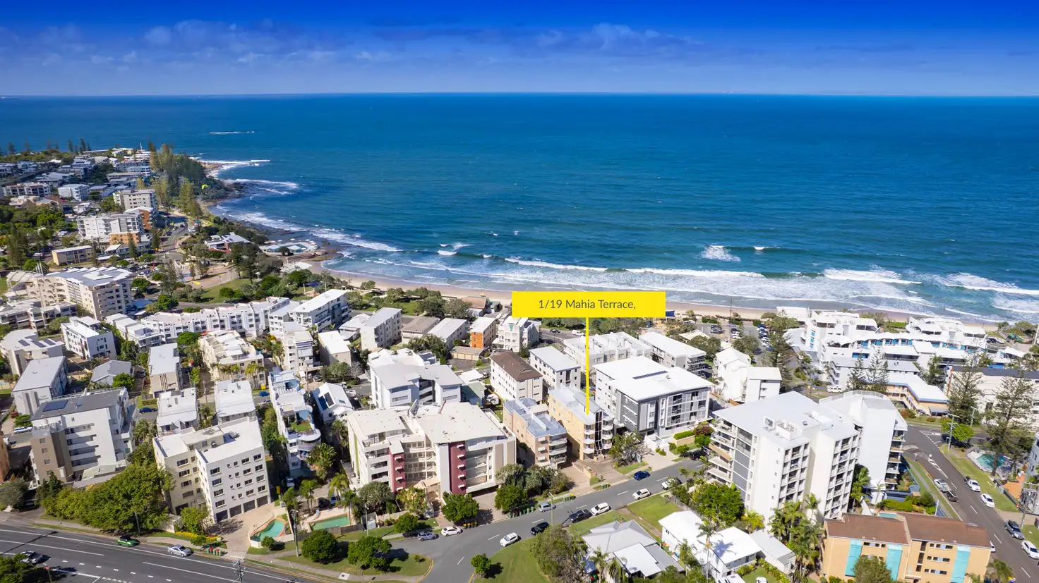 Main view of Homely unit listing, Unit 1/19 Mahia Terrace, Kings Beach QLD 4551