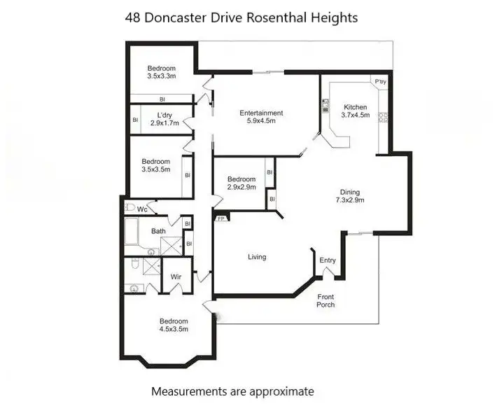 Fourth view of Homely house listing, 48 Doncaster Drive, Rosenthal Heights QLD 4370