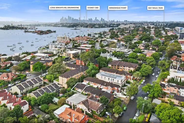 Second view of Homely townhouse listing, 4/30A Wrights Road, Drummoyne NSW 2047