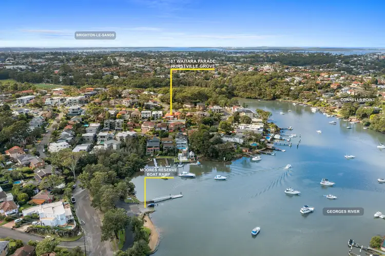 Main view of Homely house listing, 87 Waitara Parade, Hurstville Grove NSW 2220