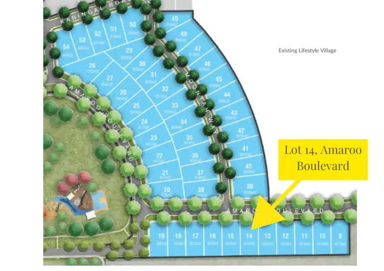 Second view of Homely land listing, LOT 14 Amaroo Boulevard, Nagambie VIC 3608