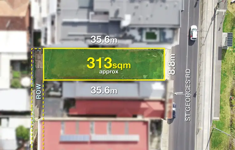 Main view of Homely land listing, 479 St Georges Road, Thornbury VIC 3071