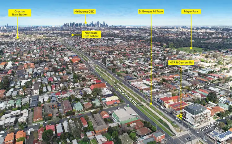 Third view of Homely land listing, 479 St Georges Road, Thornbury VIC 3071