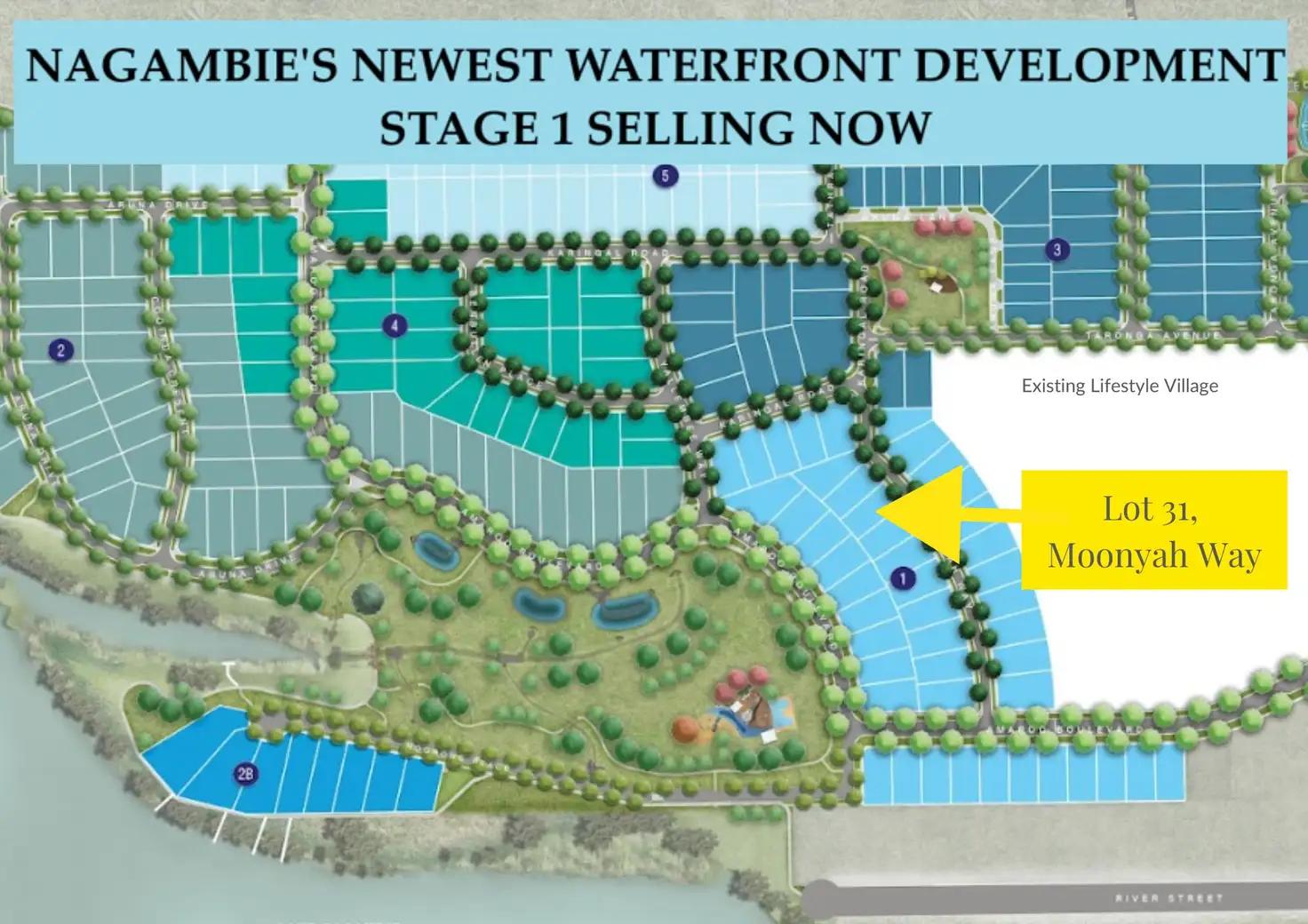 Main view of Homely land listing, LOT 31 Moonyah Way, Nagambie VIC 3608