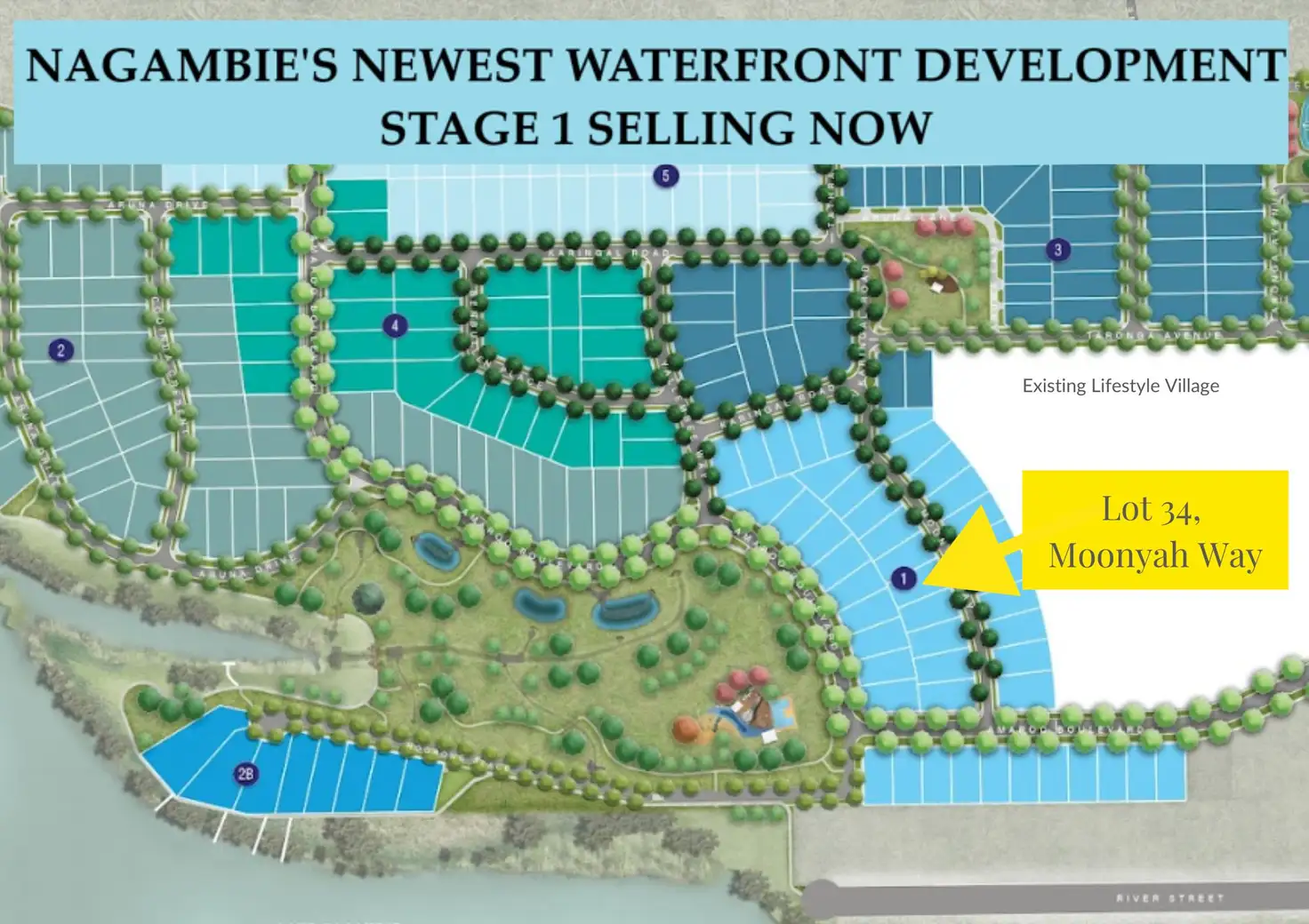 Main view of Homely land listing, LOT 34 Moonyah Way, Nagambie VIC 3608