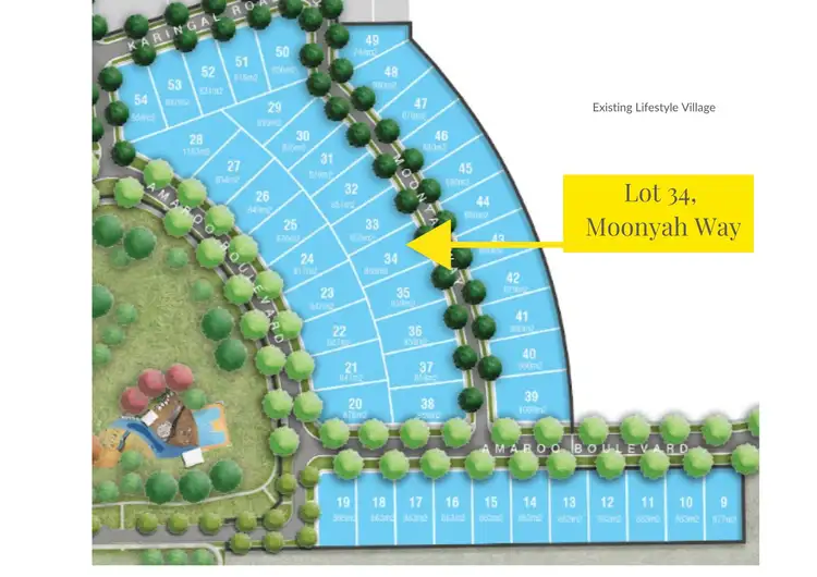Second view of Homely land listing, LOT 34 Moonyah Way, Nagambie VIC 3608