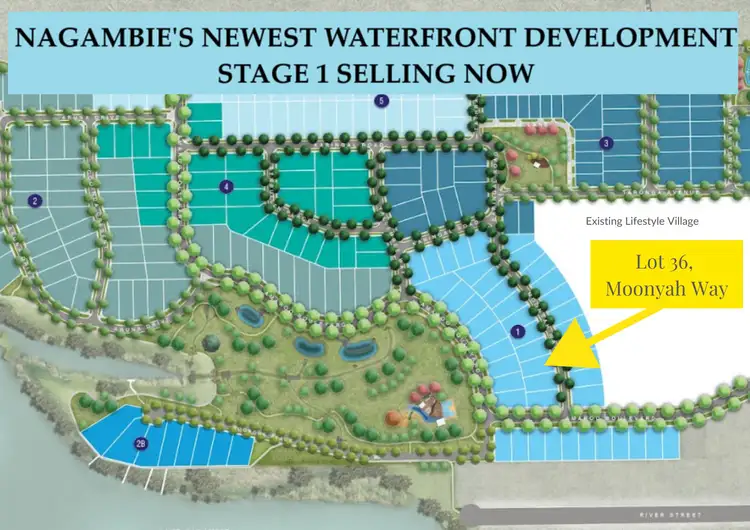 Main view of Homely land listing, LOT 36 Moonyah Way, Nagambie VIC 3608