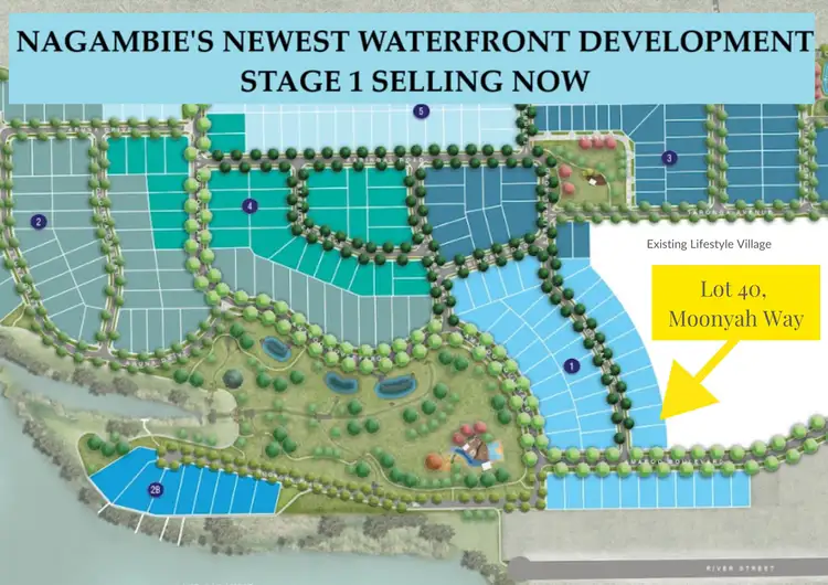 Main view of Homely land listing, LOT 40 Moonyah Way, Nagambie VIC 3608