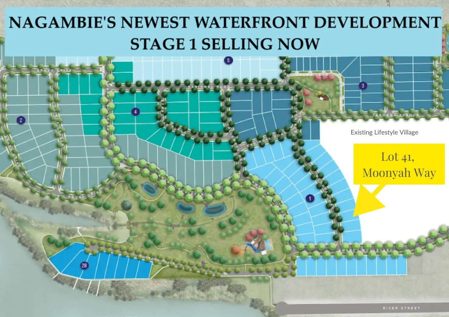 Main view of Homely land listing, LOT 41 Moonyah Way, Nagambie VIC 3608