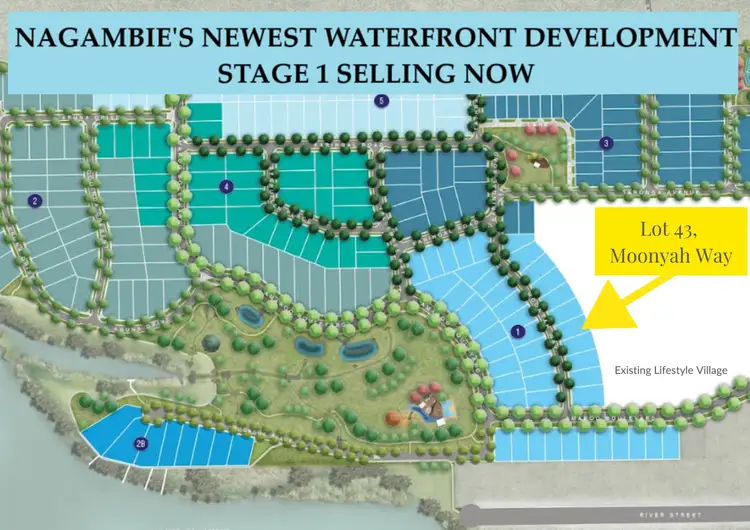Main view of Homely land listing, LOT 43 Moonyah Way, Nagambie VIC 3608