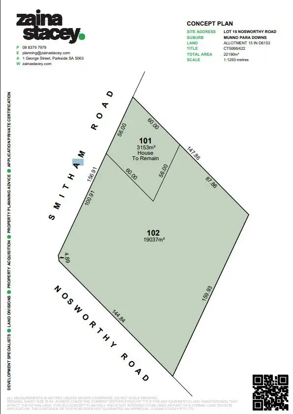 Third view of Homely land listing, Portion Of 15 Nosworthy Road, Munno Para Downs SA 5115