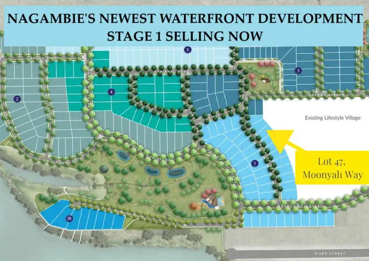 Main view of Homely land listing, LOT 47 Moonyah Way, Nagambie VIC 3608